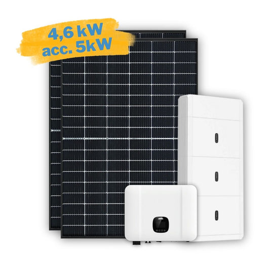 Kit Fotovoltaico Unical 4,6kW con accumulo 5kWh