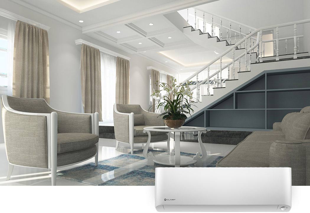 Climatizzatore Clivet Inverter Serie STELVIO IH2-Y35M 12000 Btu Wi-Fi Incluso R-32 A+++/A+++ 4 Anni di Garanzia