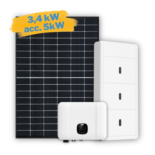 Kit Fotovoltaico Unical 3,4kW con accumulo 5kWh