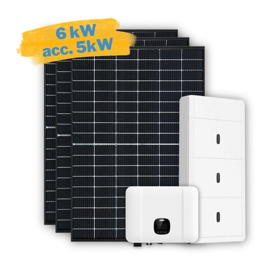 Kit Fotovoltaico Unical con accumulo 6kW + 5kWh