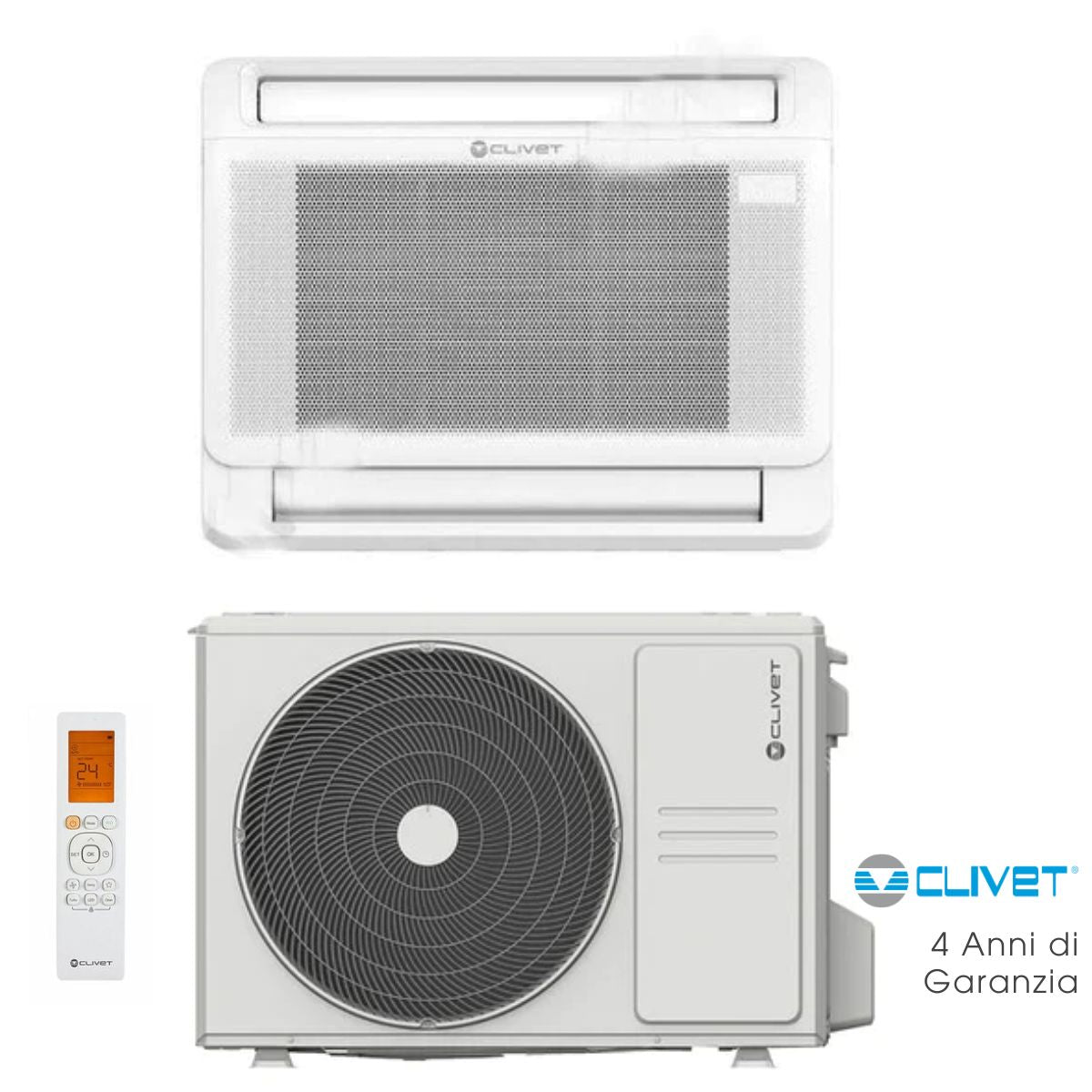 Climatizzatore Console Clivet Inverter serie Console 3 18000 btu IC3-Y ...