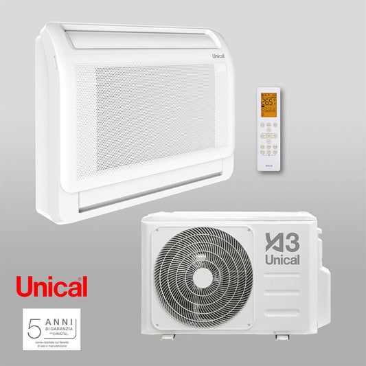 Climatizzatore Console Unical Inverter serie XMPS 13H 12000 Btu R-32 A++ Wi-Fi Optional