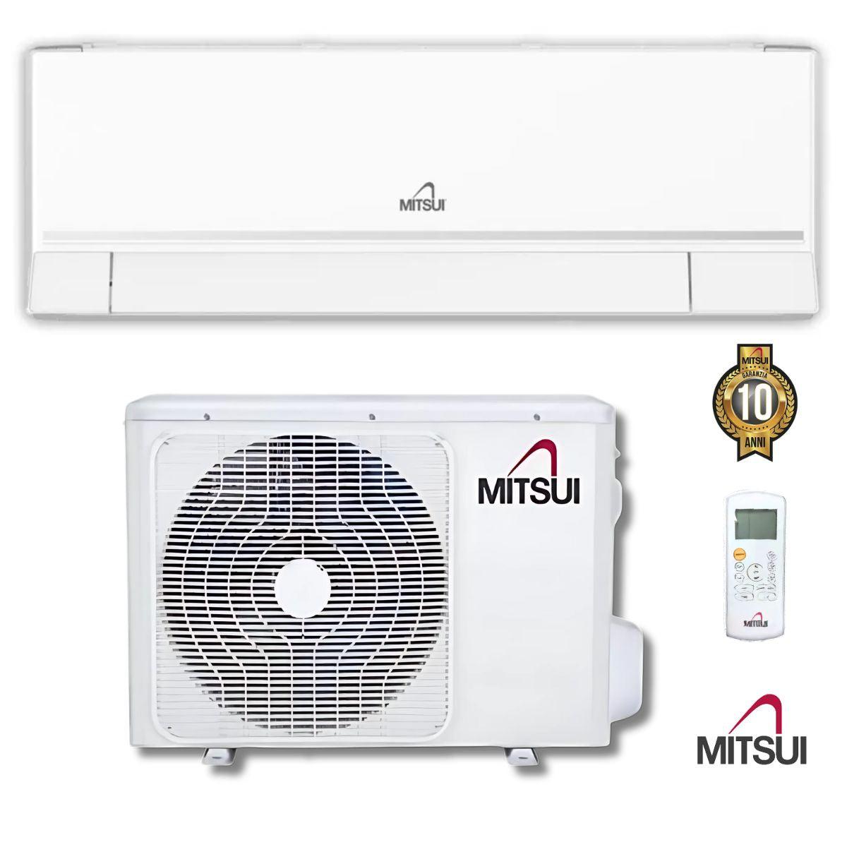 Climatizzatore Mitsui Inverter Serie DYNAMIC CDX09HP24P 9000 Btu Wi-Fi Incluso R-32 A+++/A+++ 10 Anni di Garanzia