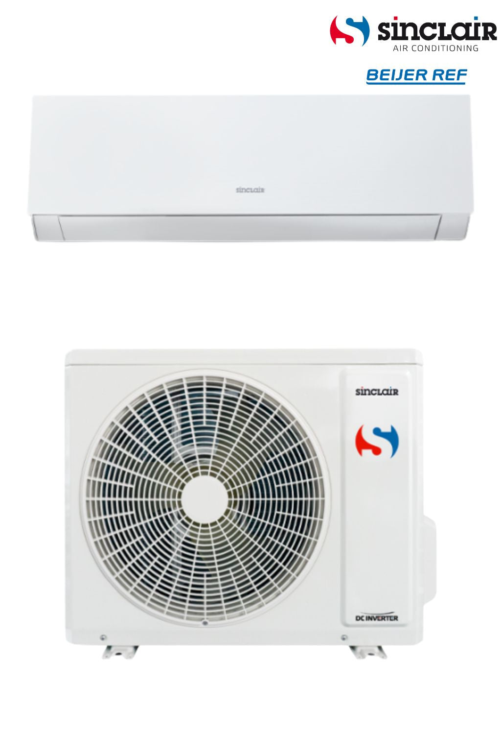 Climatizzatore Sinclair Inverter Serie MARVIN SIH+SOH-09BIM 9000 Btu Wi-Fi Incluso R-32 A+++/A+++ 5 Anni di Garanzia