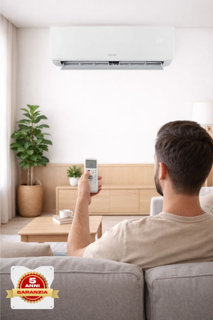 Climatizzatore Sinclair Inverter Serie SKY SIM/SOM 9000 Btu Wi-Fi INCLUSO R-32 A++/A+ 5 Anni di Garanzia
