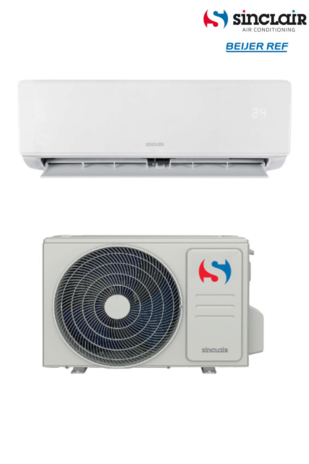 Climatizzatore Sinclair Inverter Serie SKY SIM/SOM 9000 Btu Wi-Fi INCLUSO R-32 A++/A+ 5 Anni di Garanzia